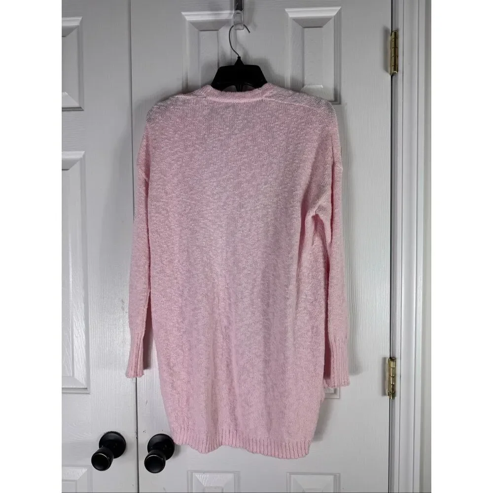 NWT Jcrew Womens Pink Popcorn Cardigan Size XS
